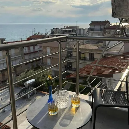 アパート Luxury 2-bedroom With Sea View And Jacuzzi - Maria Nea Kallikrateia